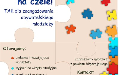 "Młodzi na Czele! - TAK dla zaangażowania obywatelskiego Młodych"