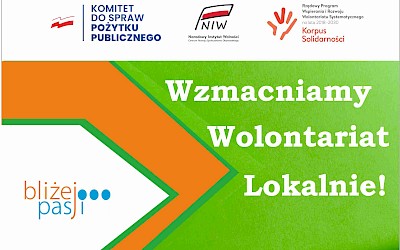 "Wzmacniamy wolontariat lokalnie!"