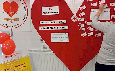 Bezpieczna nić krwi. Łączymy pokolenia w dobroci krwiodawców.