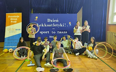 „Dzień lekkoatletyki” – sportowa energia młodych
