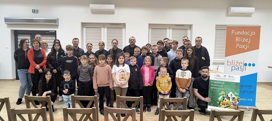 O utworzeniu Młodzieżowej Drużyny Pożarniczej - kawiarenka obywatelska w Korytkowie Dużym