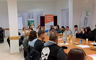 Kawiarenka obywatelska w Dąbrowicy - budynek remizy jako dobro wspólne mieszkańców