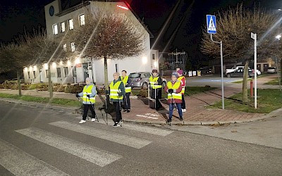 Bezpieczeństwo pieszych po zmroku