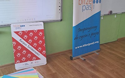 Warsztaty o wolontariacie z Fundacją Bliżej Pasji – integracja, wiedza i nowe możliwości.