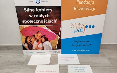Rozpoczęłyśmy warsztaty z trzema grupami "Silnych kobiet"!