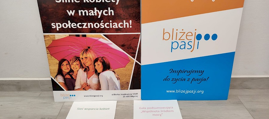 Rozpoczęłyśmy warsztaty z trzema grupami "Silnych kobiet"!