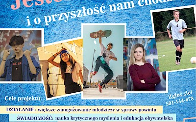 Rusza rekrutacja do projektu „Jesteśmy młodzi i o przyszłość nam chodzi!”